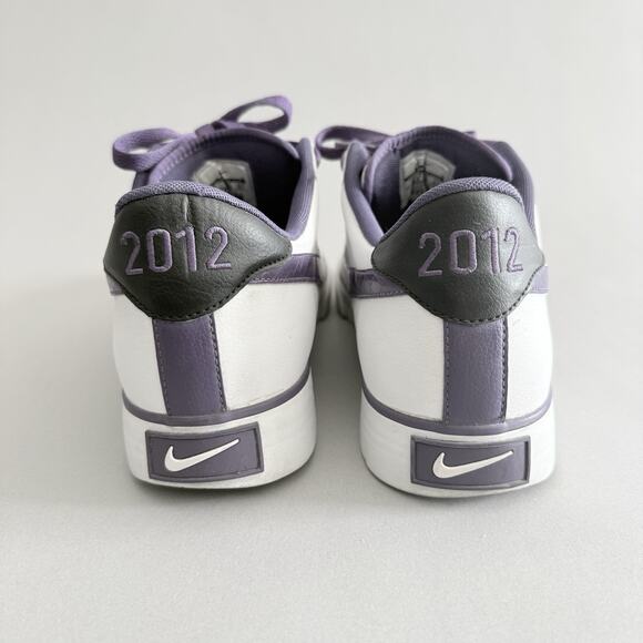 Nike 2012 Year Of The Dragon Purple And White Sneakers In Size 9 - Picture 6 of 14